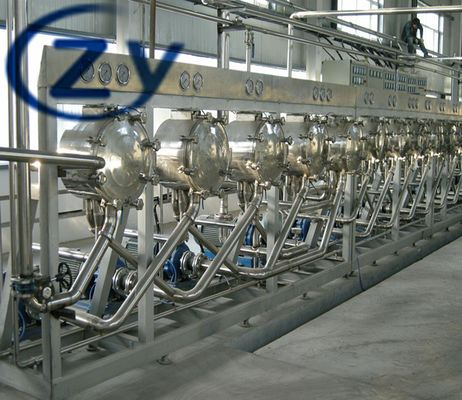 Tự động hóa Ngành công nghiệp thực phẩm Dòng sản xuất tinh bột khoai tây 10-50t/h Công suất